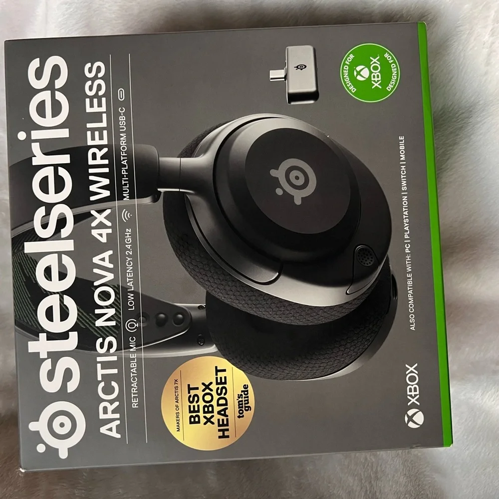Artis Arctis Nova 4X Wireless Headset - Black